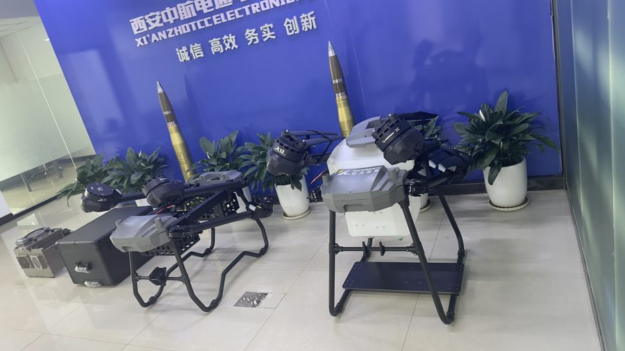 无人机CAAC驾考培训作业现场实拍